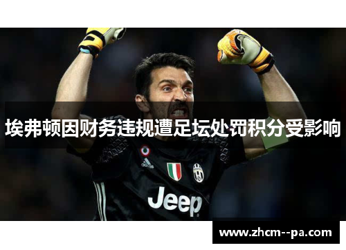 埃弗顿因财务违规遭足坛处罚积分受影响